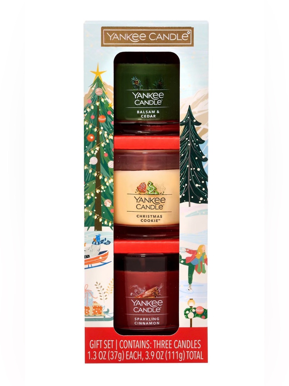 Yankee Candle Christmas Classics Votive Set - 3 pk